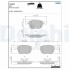 Klocki ham. C-Max,Ecosport,Focus,Focus Estate,Wagon,Grand C-Max Delphi LP3827 (фото 1)