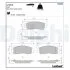Комплект гальмівних колодок задн , HYUNDAI STARIA 2.2D 01.21- LP3878