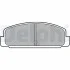DELPHI MAZDA Тормозные колодки задн 323,626, RX-7 LP401