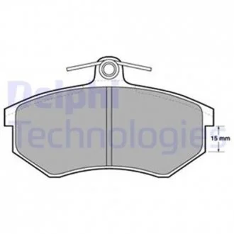 Тормозные колодки Delphi LP429