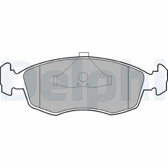 Тормозные колодки Delphi LP587