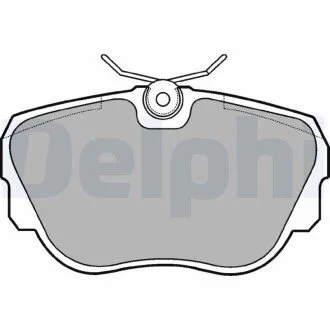 Гальмiвнi колодки дисковi Delphi LP596