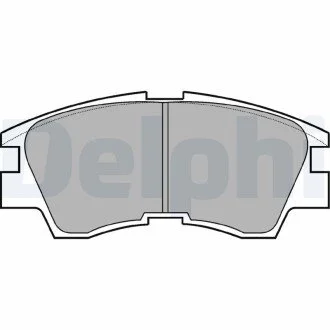 Гальмівні(тормозні) колодки Delphi LP633