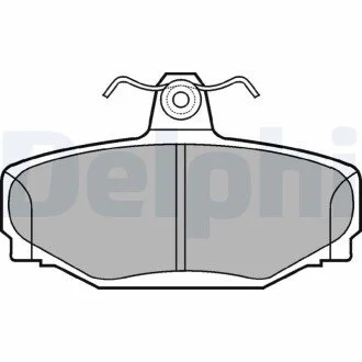 VOLVO Тормозные колодки задн. 740-940 81-,S/V 70 96- Delphi LP637