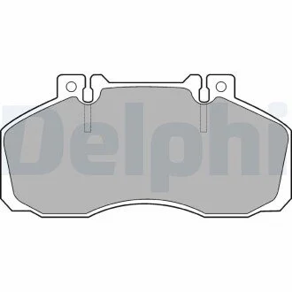 DB Тормозные колодки передн.609-811D передн./задн. Vario Delphi LP662