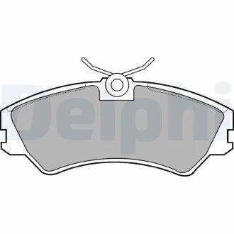 Тормозные колодки дисковые VW T4 "F "00-03 Delphi LP668