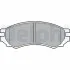 Тормозные колодки дисковые NISSAN Primera/Sunny "F "90-95 LP670