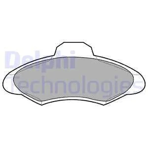 Гальмівні колодки Delphi LP673