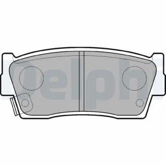 SUZUKI Тормозные колодки передн.Vitara,X-90 88-03 Delphi LP684