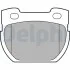DELPHI LANDROVER Тормозные колодки задн.Defender 90- LP777