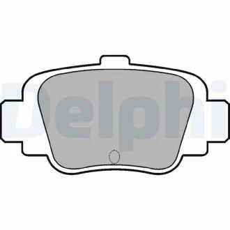 Гальмiвнi колодки дисковi Delphi LP780