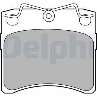 Гальмiвнi колодки дисковi Delphi LP785