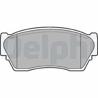 Гальмівні(тормозні) колодки Delphi LP804