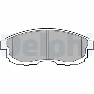 Тормозные колодки Delphi LP812