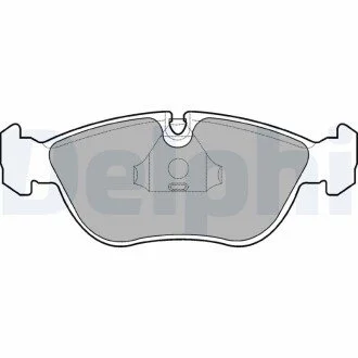 Гальмівні(тормозні) колодки Delphi LP839