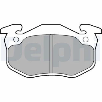 Гальмівні(тормозні) колодки Delphi LP852