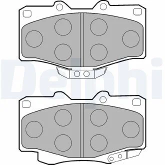 Тормозные колодки дисковые TOYOTA Hilux/Land Cruiser "F "89-05 Delphi LP854