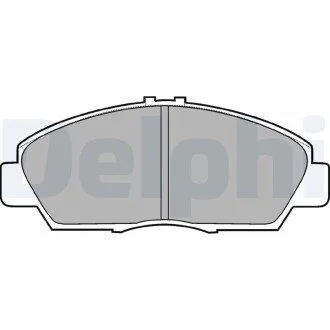 Комплект гальмівних колодок з 4 шт. дисків Delphi LP869