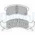 Гальмівні колодки дискові BUICK/CADILLAC/CHEVROLET/PONTIAC &quot;F &quot;90&gt;&gt; Delphi LP897 (фото 1)