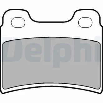 Гальмівні(тормозні) колодки Delphi LP904