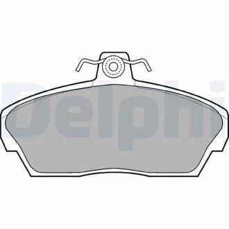 Гальмiвнi колодки дисковi Delphi LP911
