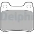 Гальмівні колодки дискові MERCEDES 190(W201)/C(W202)/E(W124) "R "84-00 Delphi LP915 (фото 1)