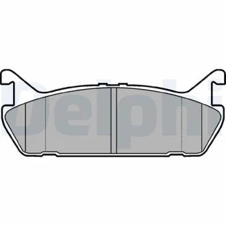 Тормозные колодки дисковые SUZUKI/DAIHATSU/MAZDA Baleno/Applause/MX5/323/RX7 "F "89-02 Delphi LP931