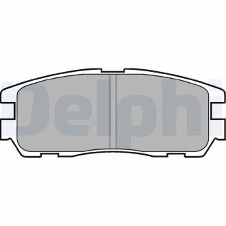Тормозные колодки Delphi LP965