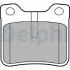 Гальмівні колодки дискові PEUGEOT 406/607 "R "96-05 Delphi LP991 (фото 1)