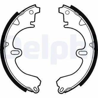 Тормозные колодки, барабанные Delphi LS1356