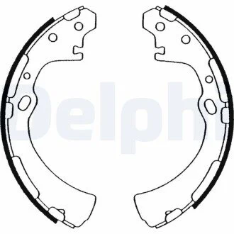 Гальмiвнi колодки барабаннi Delphi LS1505