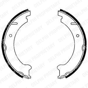 Барабанні(тормозні) колодки Delphi LS1781