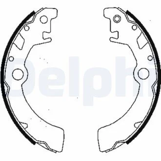 Барабанні(тормозні) колодки Delphi LS1846