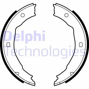 Тормозные колодки, барабанные Delphi LS1881 (фото 1)