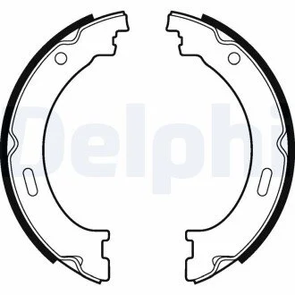 Гальмівні колодки ручного гальма Delphi LS2041