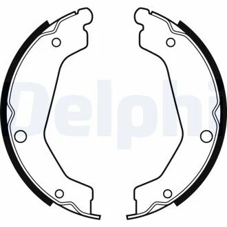 Барабанные тормозные колодки Delphi LS2085