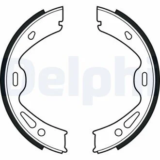 Барабанные тормозные колодки Delphi LS2091