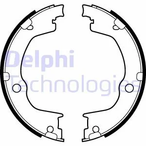 Гальмівні колодки, барабанні Delphi LS2106