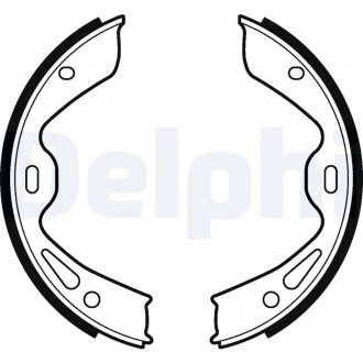 Гальмівна колодка Delphi LS2120