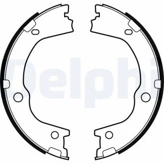 Тормозные колодки, барабанные Delphi LS2159