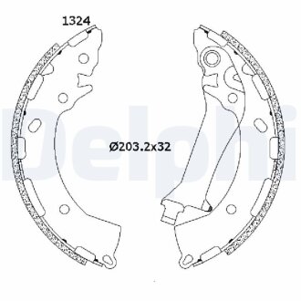 Автозапчасть Delphi LS2200