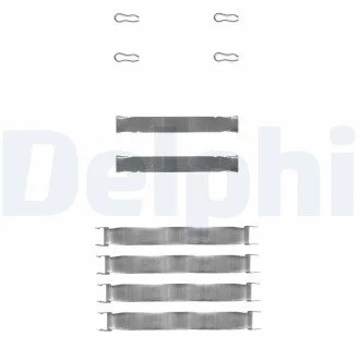 Гальмівні колодки (монтажний набір) Delphi LX0019