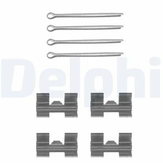 Ремкомплект гальмівних колодок Delphi LX0032
