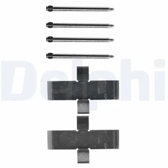 Ремкомплект гальмiвних колодок Delphi LX0107