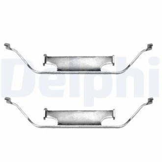 Ремкомплект гальмівних колодок Delphi LX0135