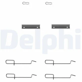 Ремнабір гальмівних колодок Delphi LX0142