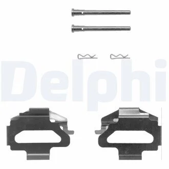 Ремкомплект гальмiвних колодок Delphi LX0150