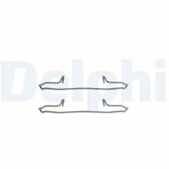 Ремкомплект гальмiвних колодок Delphi LX0223