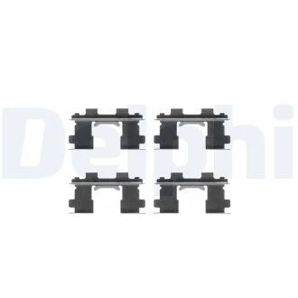 Ремкомплект гальмівних колодок Delphi LX0252