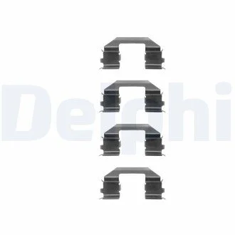 Ремкомплект гальмівних колодок Delphi LX0255